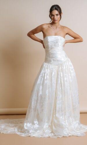 Svilena devore vjenčanica MILA