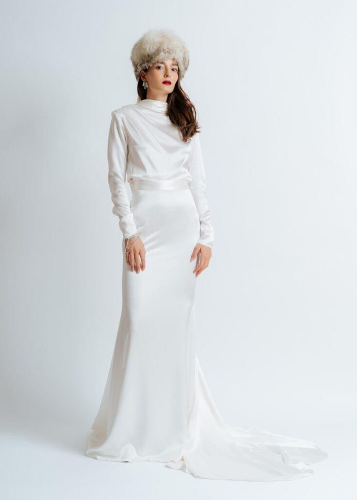 Saten bluza